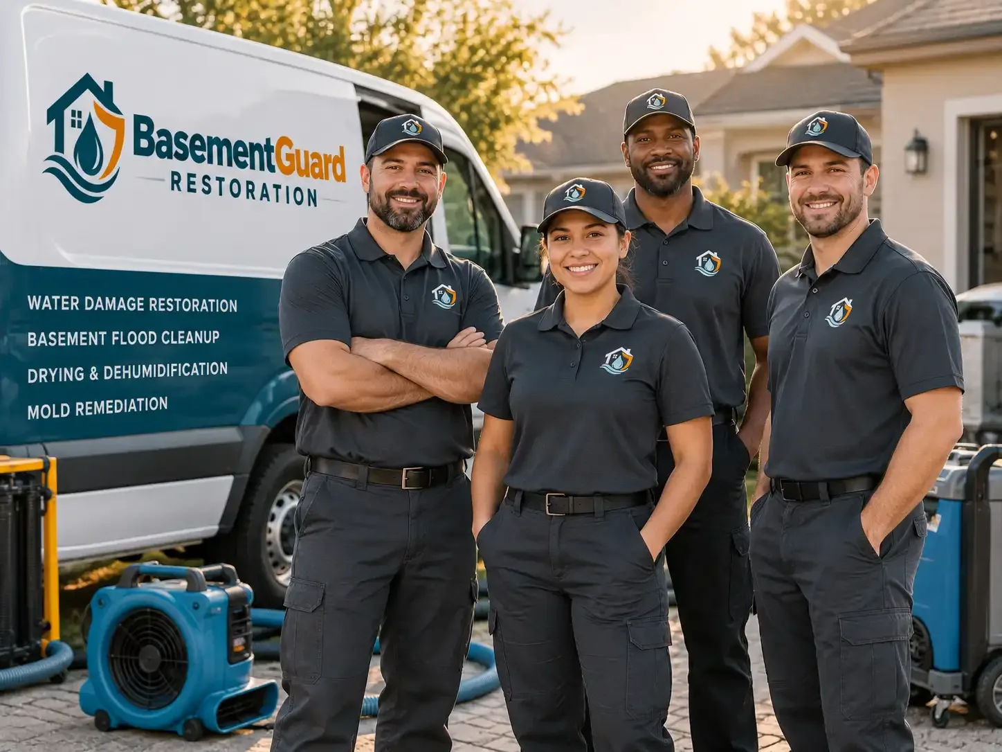 Basement Water Damage Restoration company in Potterville, MI